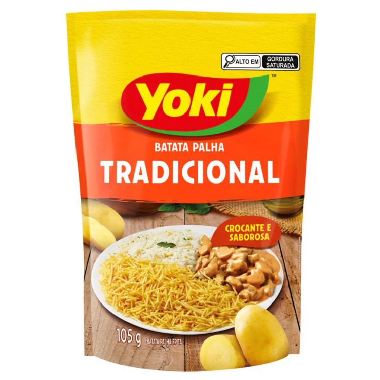 Batata Palha Traditional - Πατατάκια σε Λωρίδες 105g YOKI