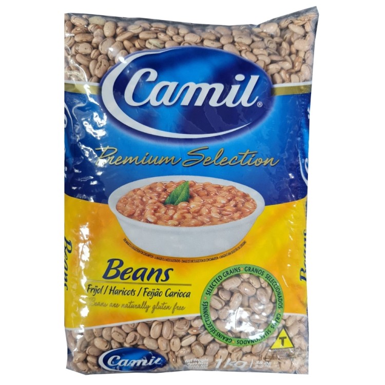 Feijao Cariofa - Pinto Beans 1 kg CAMIL