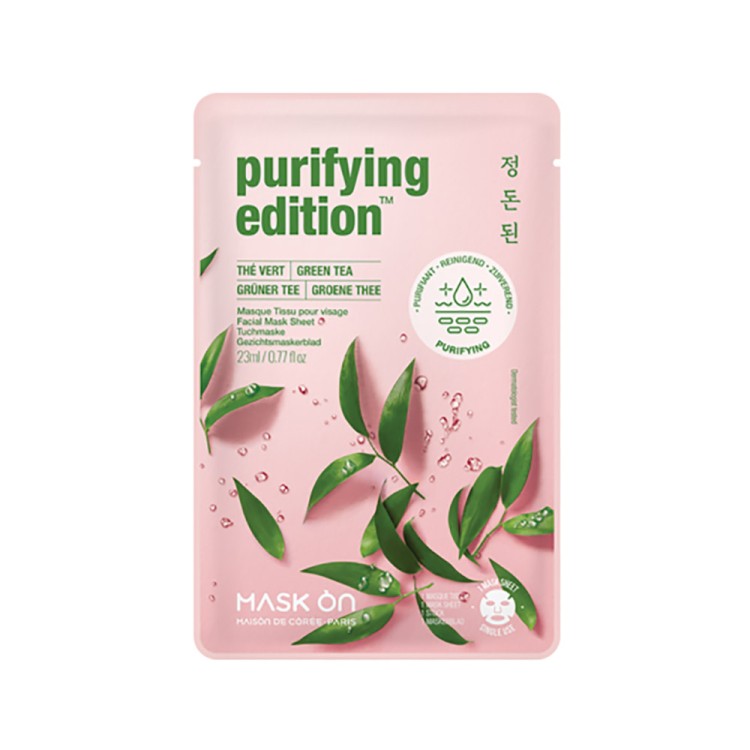 Facial Sheet Mask With Green Tea 23ml MAISON DE COREE