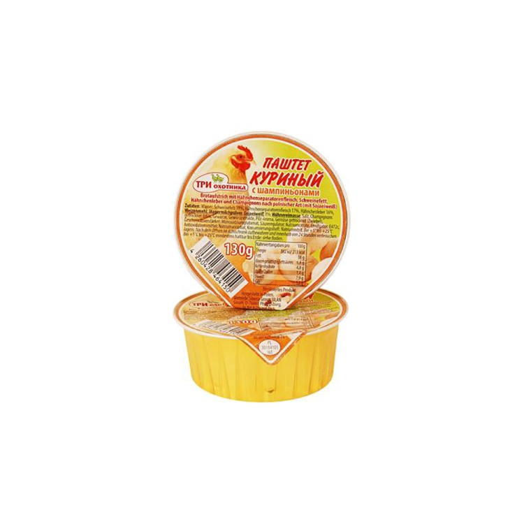 Chicken Pate with Mushrooms 130g TRI OHOTNIKA