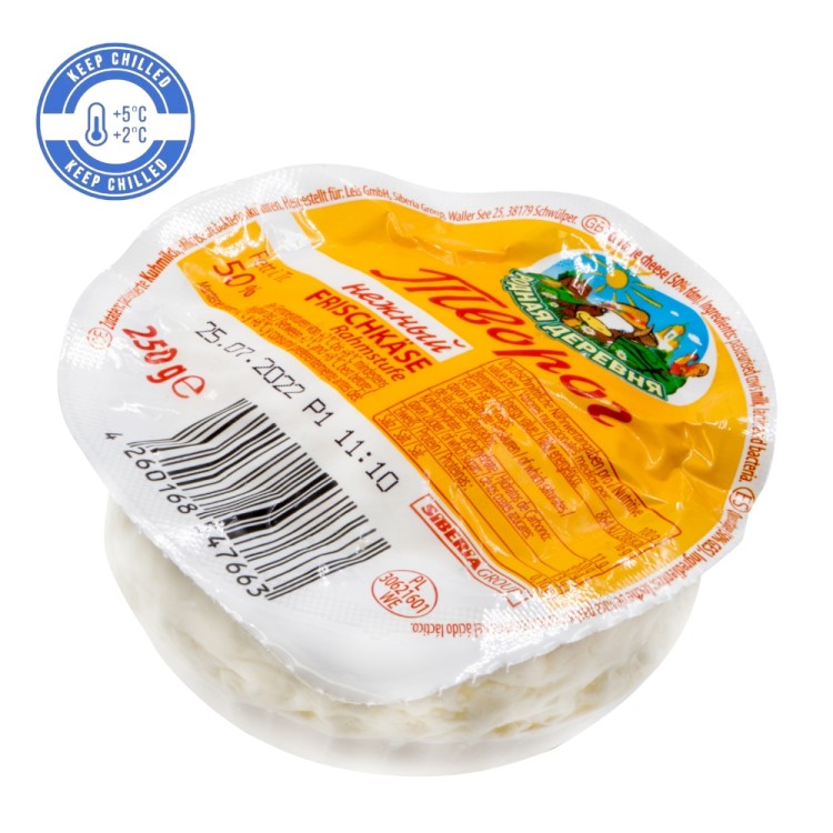 Quark 50% fat 250g RODNAJA DEREWNJA