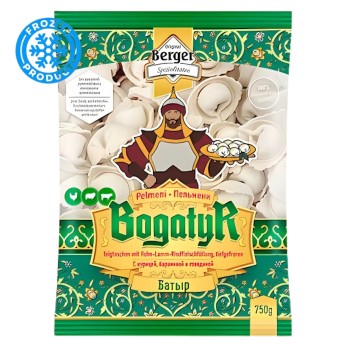 Πελμένι με Αρνί/Μοσχάρι/Κοτόπουλο Κτψ 750g BERGER