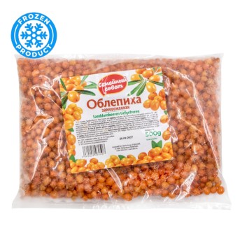 Ιπποφαές Κατεψυγμένο - Ягоды Облепиха замороженная 500g SEMEJNY SOVET