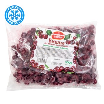 Βύσσινα Κατεψυγμένα - Ягоды Вишня без кост. замороженная 500g  SEMEJNY SOVET