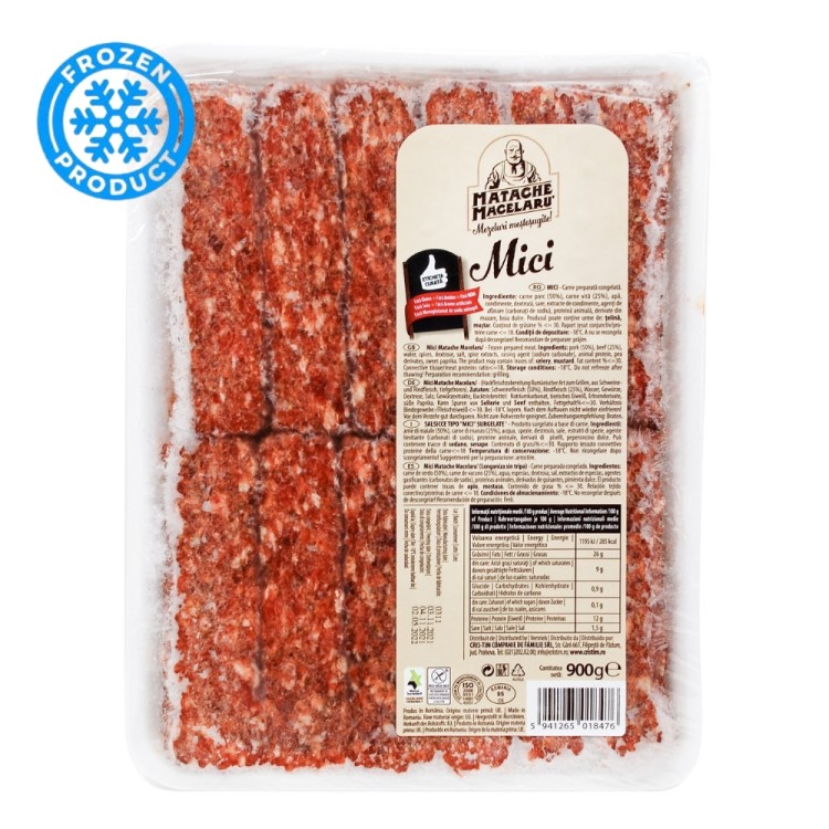 RO Mici Matache Macelaru meat pork/beef for grill 900g