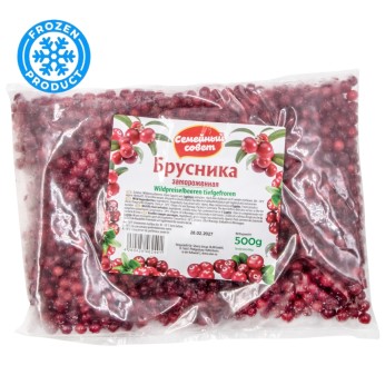 Κόκκινα Βακκίνια Κατεψυγμένα 500g SEMEJNY SOVET
