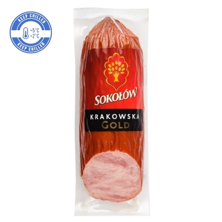 Αλλαντικό Κρακόβσκα Αέρος Gold - Kielbasa Krakowska Sucha - 345g SOKOLOW