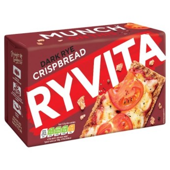 Φρυγανιές Σίκαλης Dark Rye 250 g RYVITA