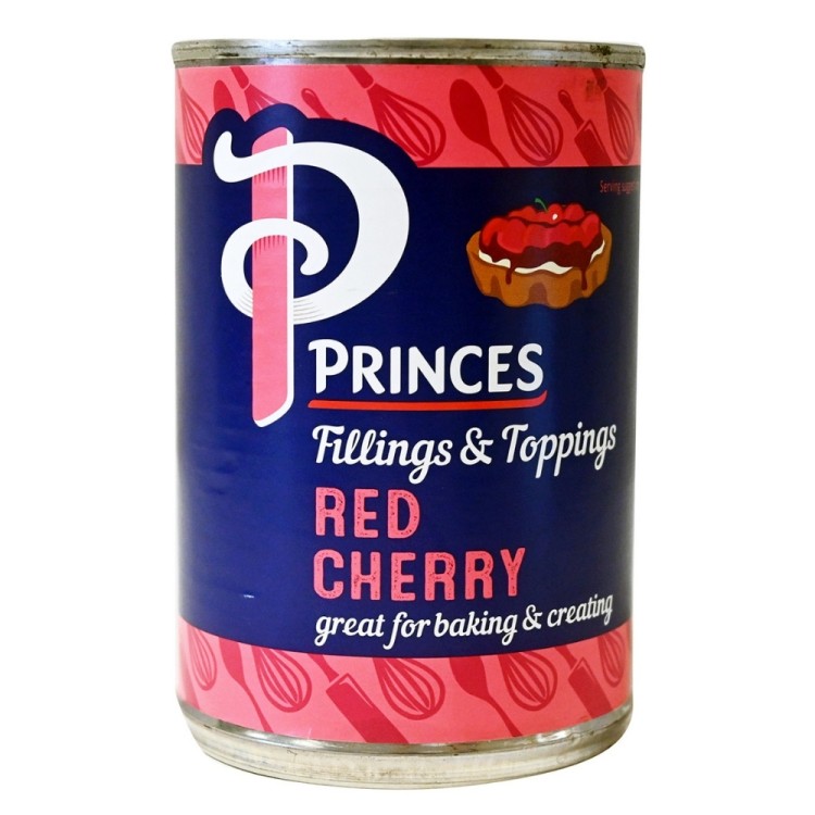 Red Cherry Filling 410g PRINCESS
