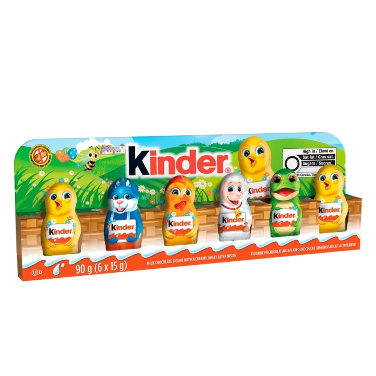 Σοκολατένιες Μικρές Φιγούρες 90g (6x15g) KINDER