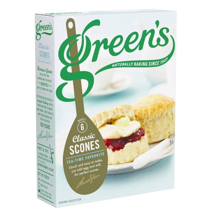 Μείγμα για Παραδοσιακά Μπισκότα Scones 280g GREEN'S