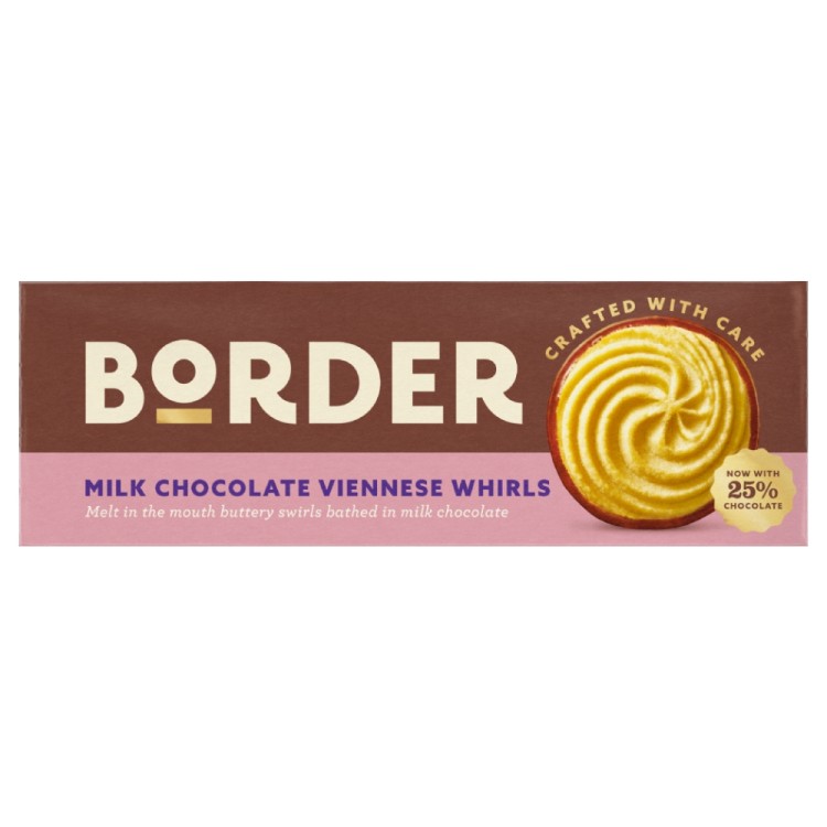 Μπισκότα Βουτύρου με Σοκολάτα Γάλακτος 150g BORDER