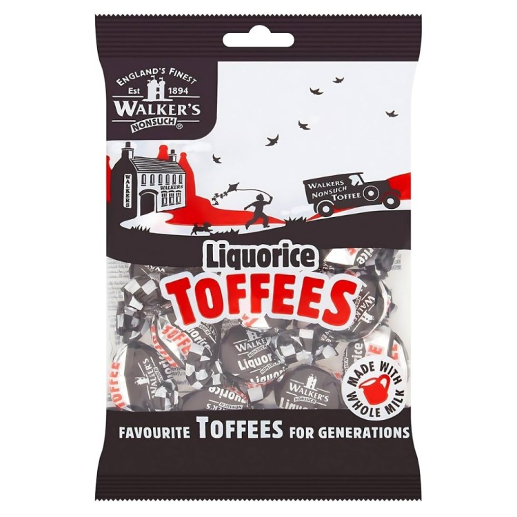 Μακαλές Καραμέλες Γλυκόριζας 150g WALKER'S