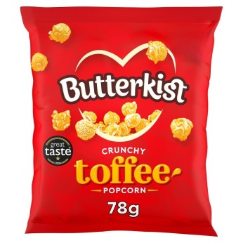 Toffee Popcorn 78g BUTTERKIST