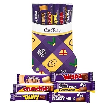 Selection of Chocolate Treats Stocking Box 170g CADBURY