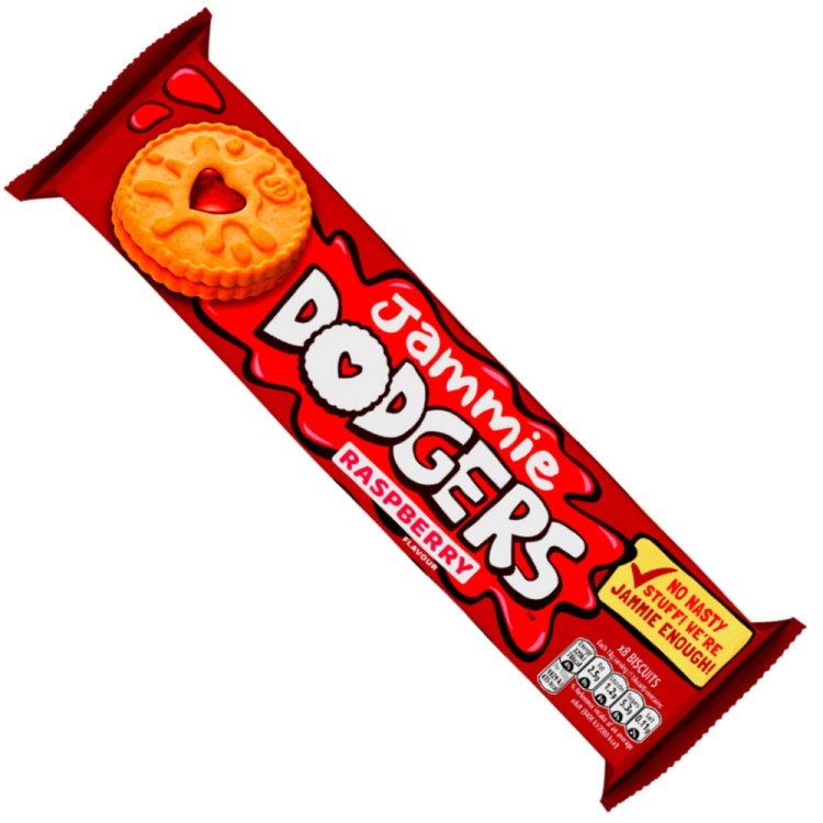 Μπισκότα Jammie Dodgers με Γεύση Σμέουρο 140g BURTON'S