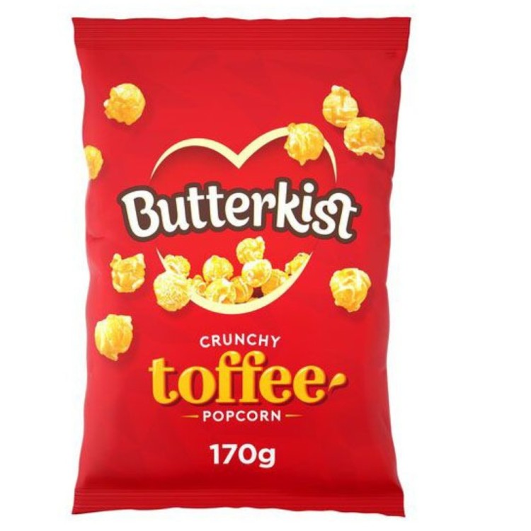 Ποπκόρν με Γεύση Καραμέλας Βουτύρου 170g BUTTERKIST