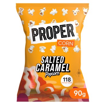 Salted Caramel Popcorn 90g PROPERCORN