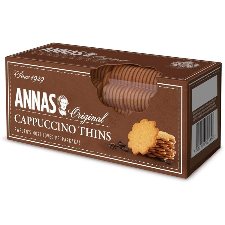 Thin Cappuccino Biscuits 150g ANNA'S