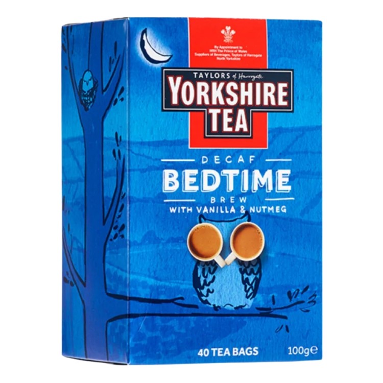 Μαύρο Τσάι Ντεκαφεϊνέ με Αρωματικά 40 φακελάκια 100g TAYLORS OF HARROGATE