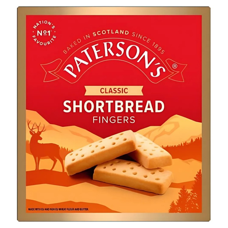 Scottish Shortbreads Fingers 300g PATTERSONS