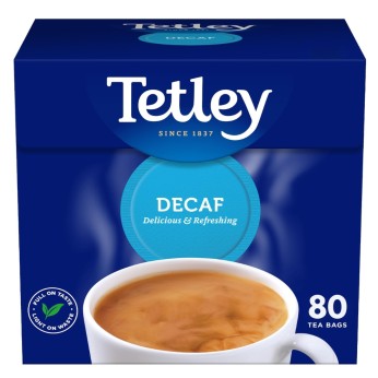 Μαύρο Τσάι Decaf 80 φακελάκια TETLEY