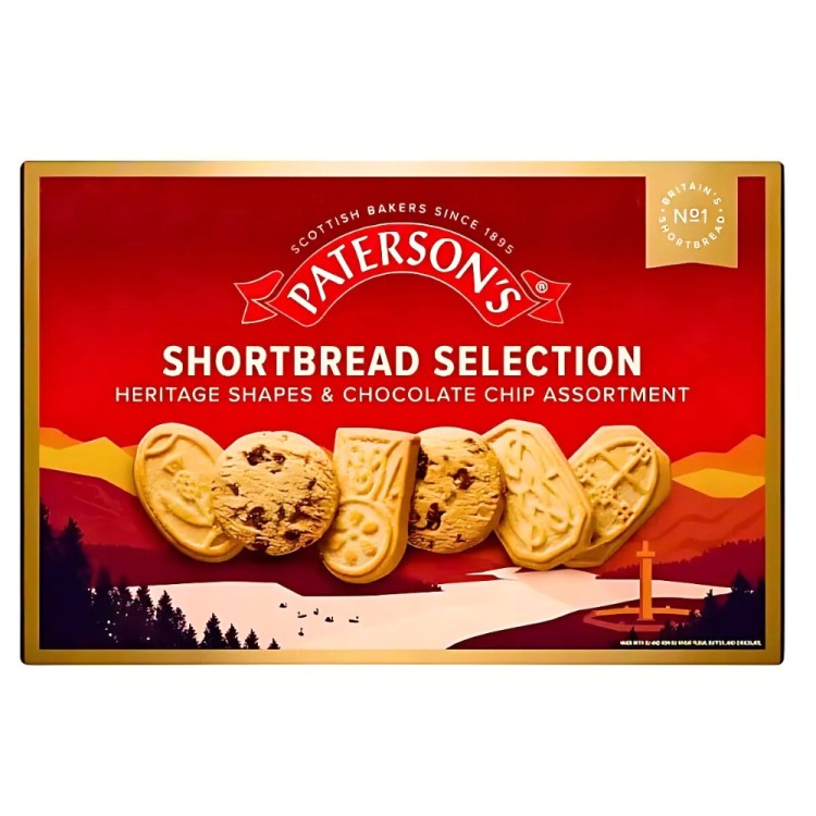 Heritage Chocolate Chip Shortbread 500g PATTERSONS
