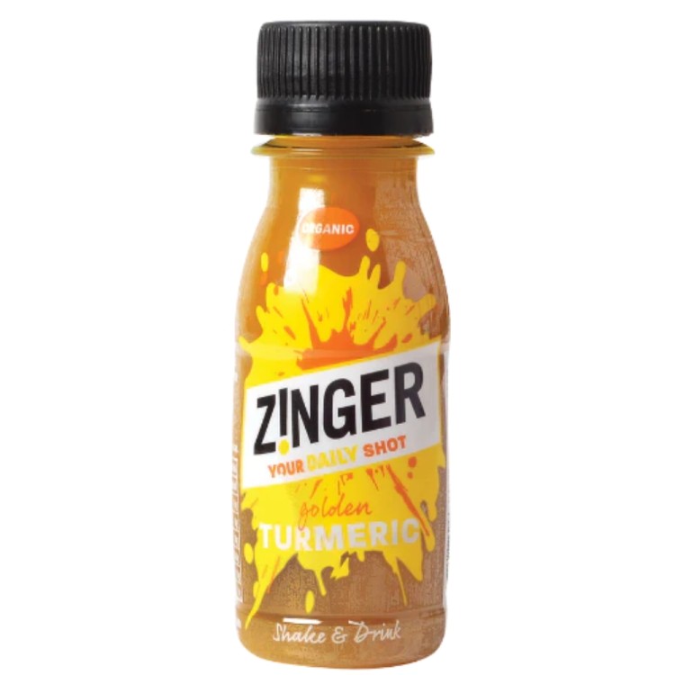 Zinger Golden Turmeric Shot Organic 70ml JAMES WHITE