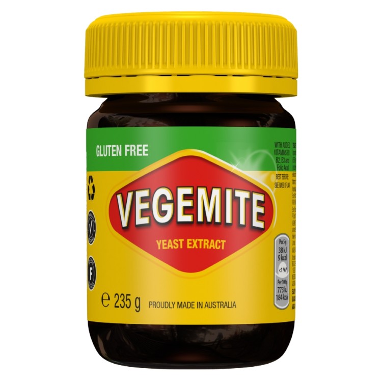 Vegemite Yeast Extract Gluten Free 235g VEGEMITE