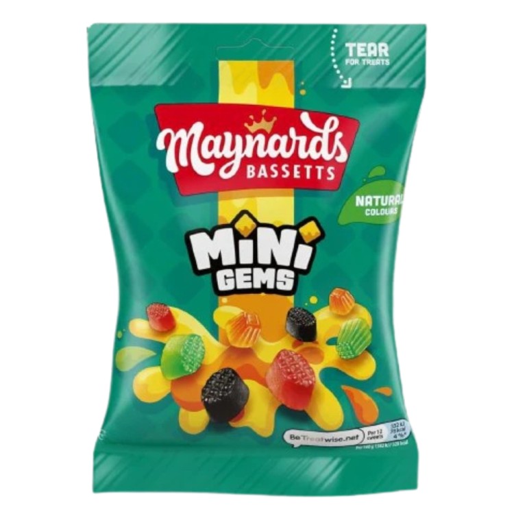 Μίνι Ζελεδάκια - Mini Gems 130g MAYNARDS BASSETTS