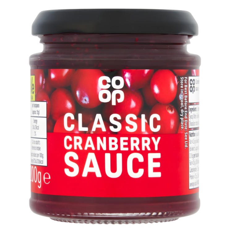 Cranberry Sauce 200g CO OP