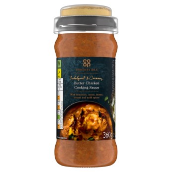 Irresistible Butter Chicken Curry Sauce 360g CO OP Irresistible Butter Chicken Curry Sauce 360g CO OP