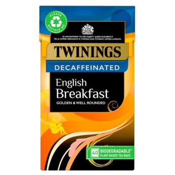 English Breakfast Tea Decaf 40s TWININGS