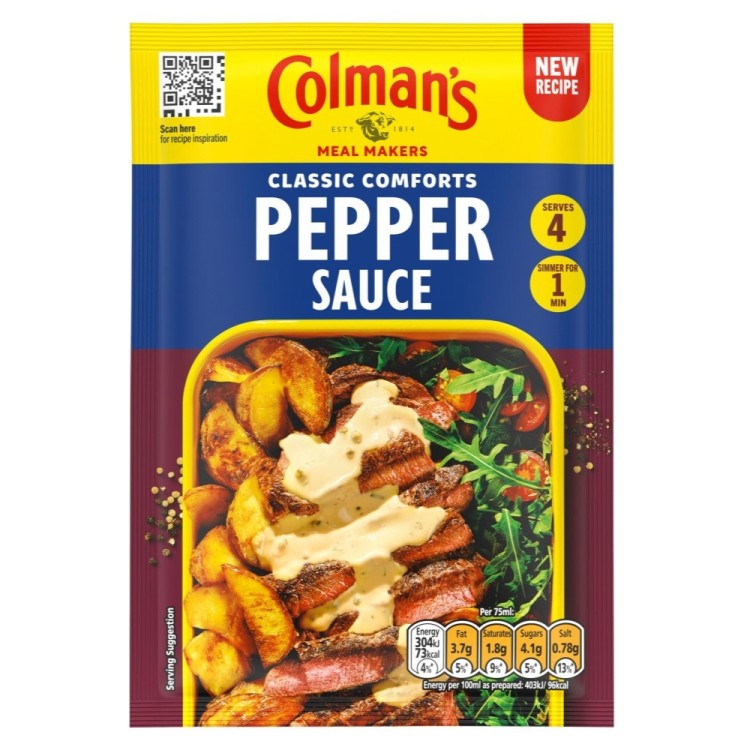 Classic Comforts Sauce Mix Pepper Sauce 22g COLMAN'S