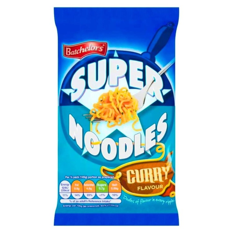 Super Noodles Mild Curry Flavour 90g BACHELOR'S