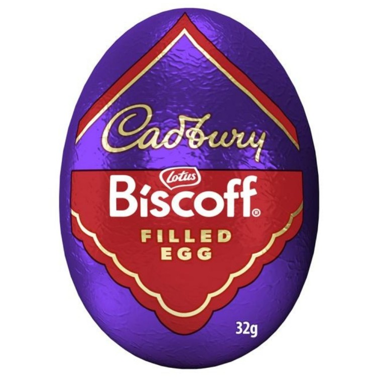 Chocolate Biscoff Cream Egg 32g CADBURY