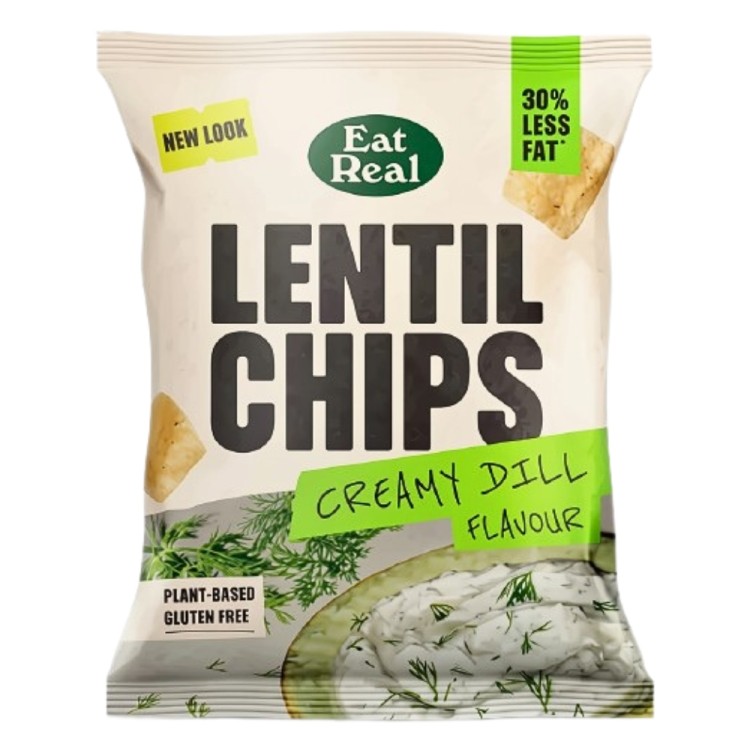 Lentil Chips Creamy Dill 40g EAT REAL