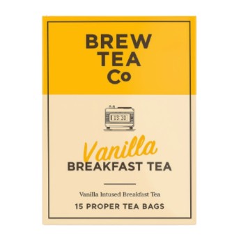 Vanilla Breakfast Tea 15s 52,5g BREW TEA CO