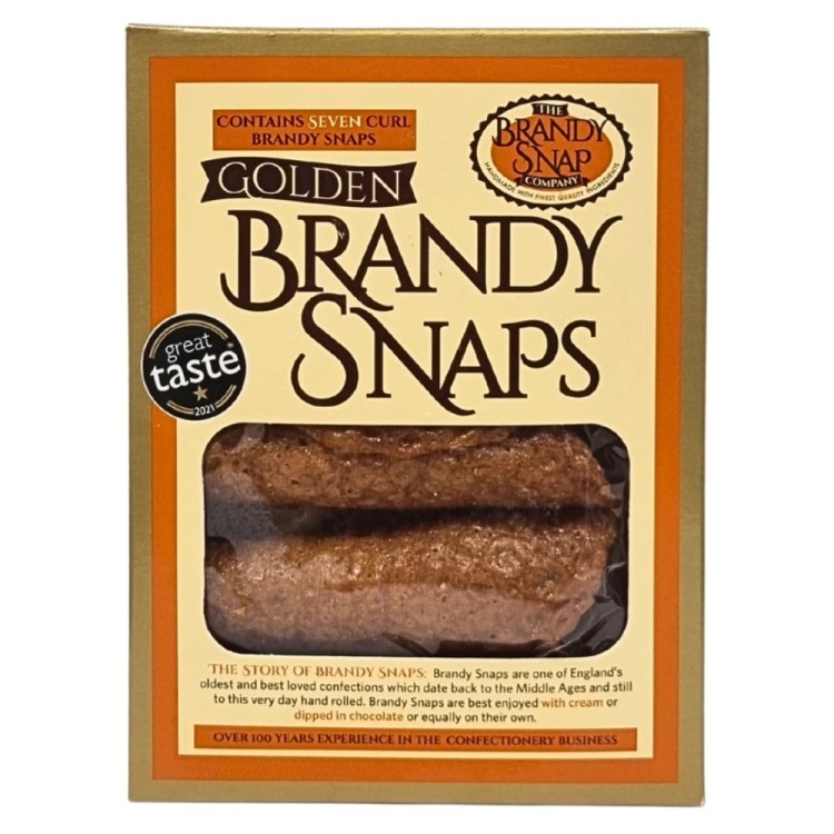 Λεπτά & Τραγανά Ρολά Brandy Snaps 100g BRANDY SNAP CO