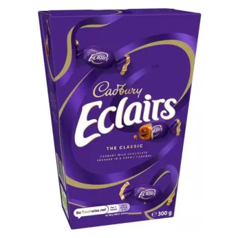 Eclairs Milk Chocolate in Chewy Caramels 300g CADBURY