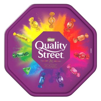 Selection of Chocolate Treats in Box Quality Street 550g NESTLE