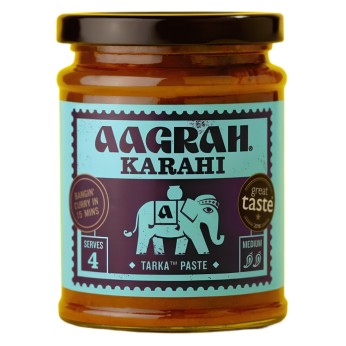 Karahi Tarka Curry Paste 270g AAGRAH