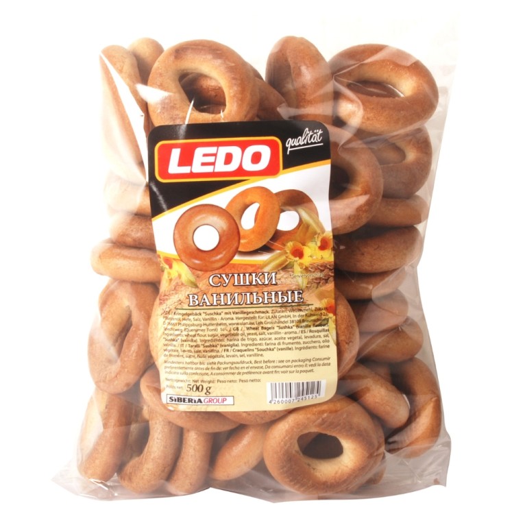 Σούσκι με Γεύση Βανίλια 500g LEDO