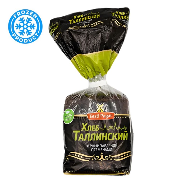 Black Tin Bread with Seeds Frozen 310g