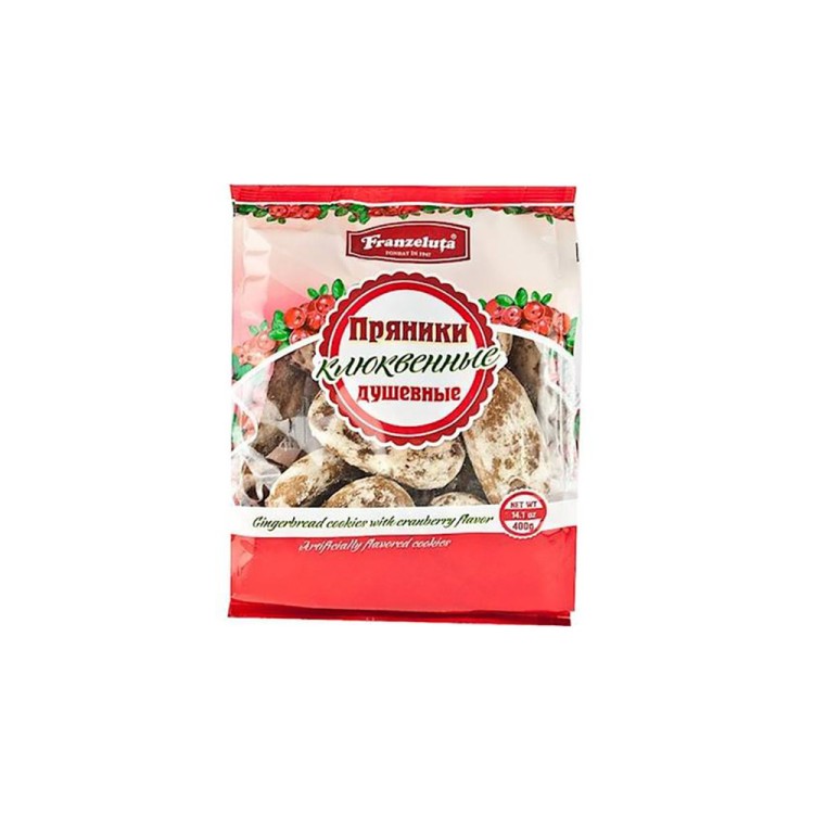 Prianiki Biscuits Cranberry Flavour 400g FRANZELUTA