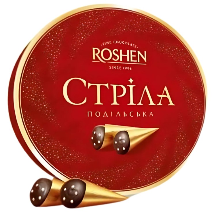 Πραλίνες Μαύρης Σοκολάτας Strela - Рош Конфеты Стрела 200g ROSHEN Πραλίνες Μαύρης Σοκολάτας Strela - Рош Конфеты Стрела 200g ROSHEN