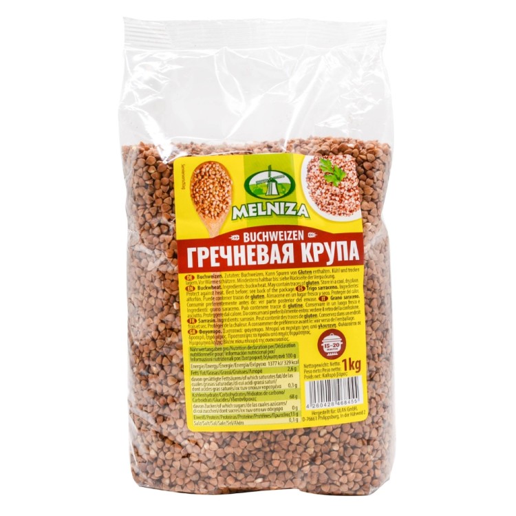 Buckwheat 1 kg MELNIZA