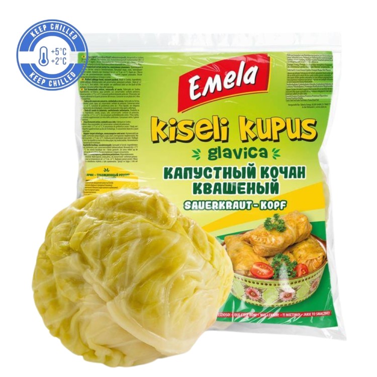 Whole Pickled Cabbage 1,5-2kg EMELA