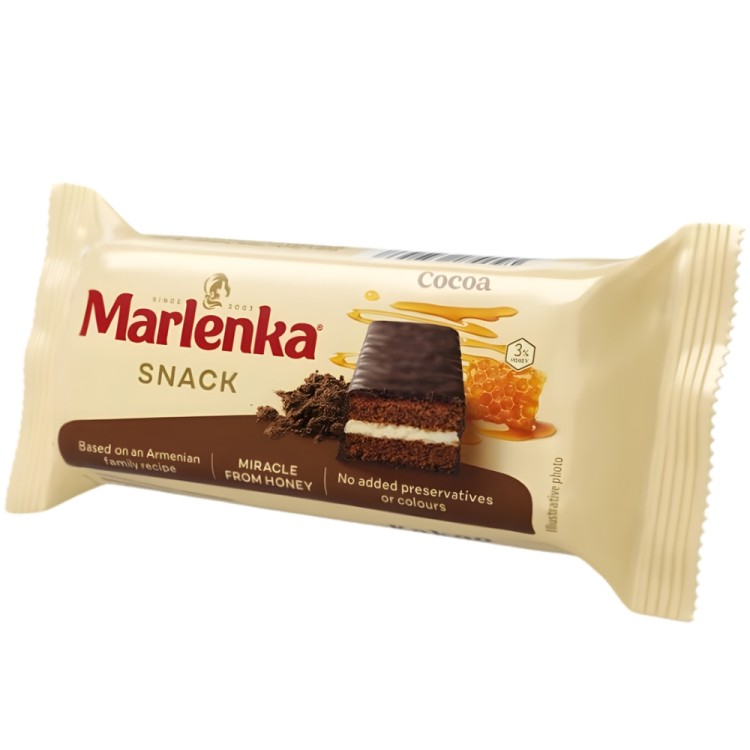 Γλυκό Σνακ Με Μέλι και Κακάο 50g MARLENKA