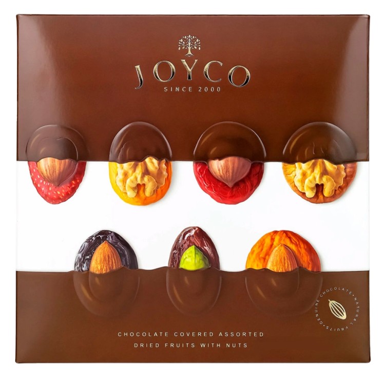 Chocolate with Glazed Dried Fruits and Nuts 157g JOYCO